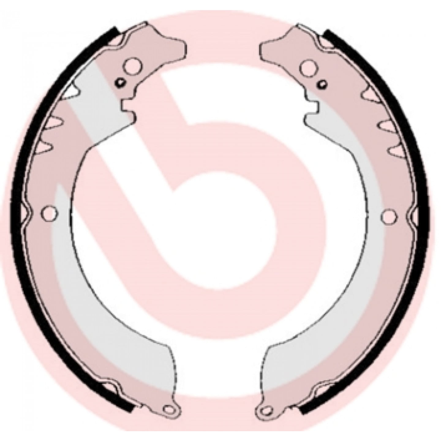 Bremsebakkesæt BREMBO S 16 501