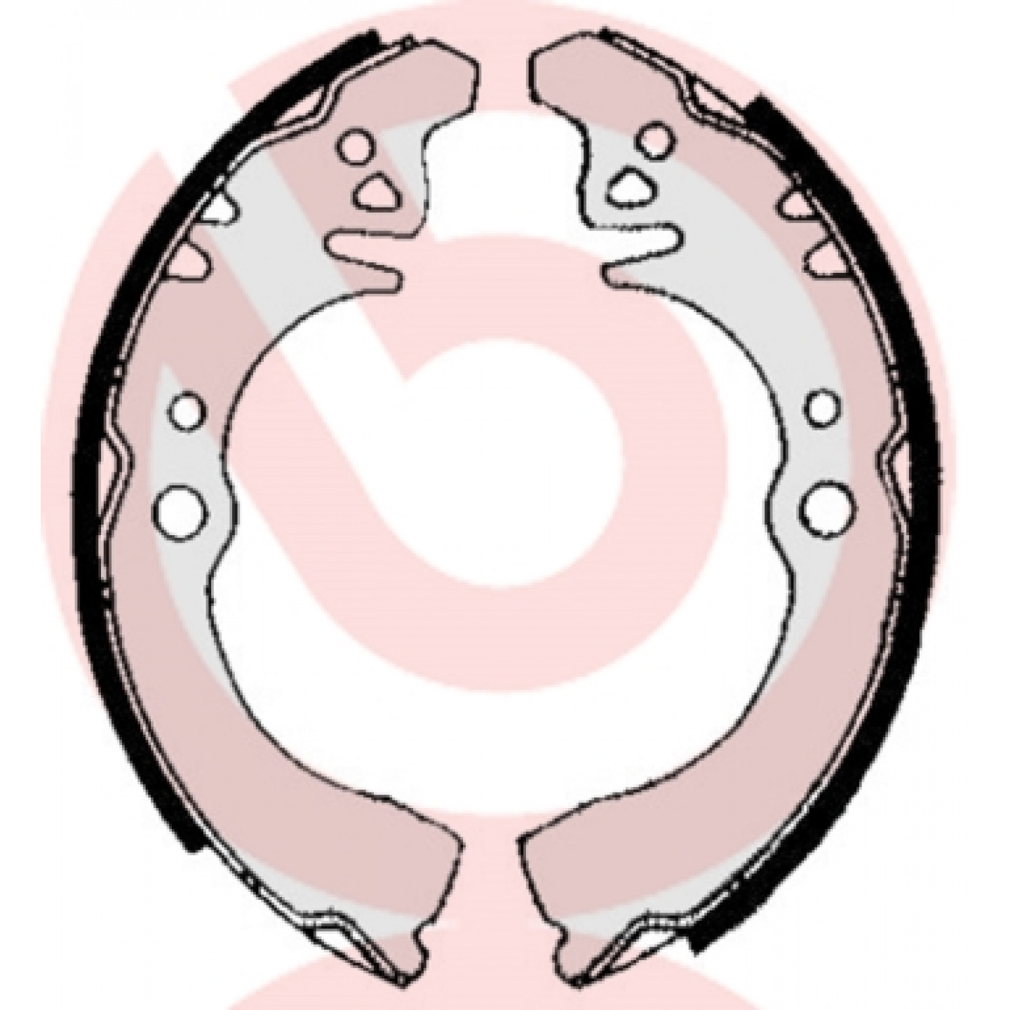 Bremsbackensatz BREMBO S 16 507