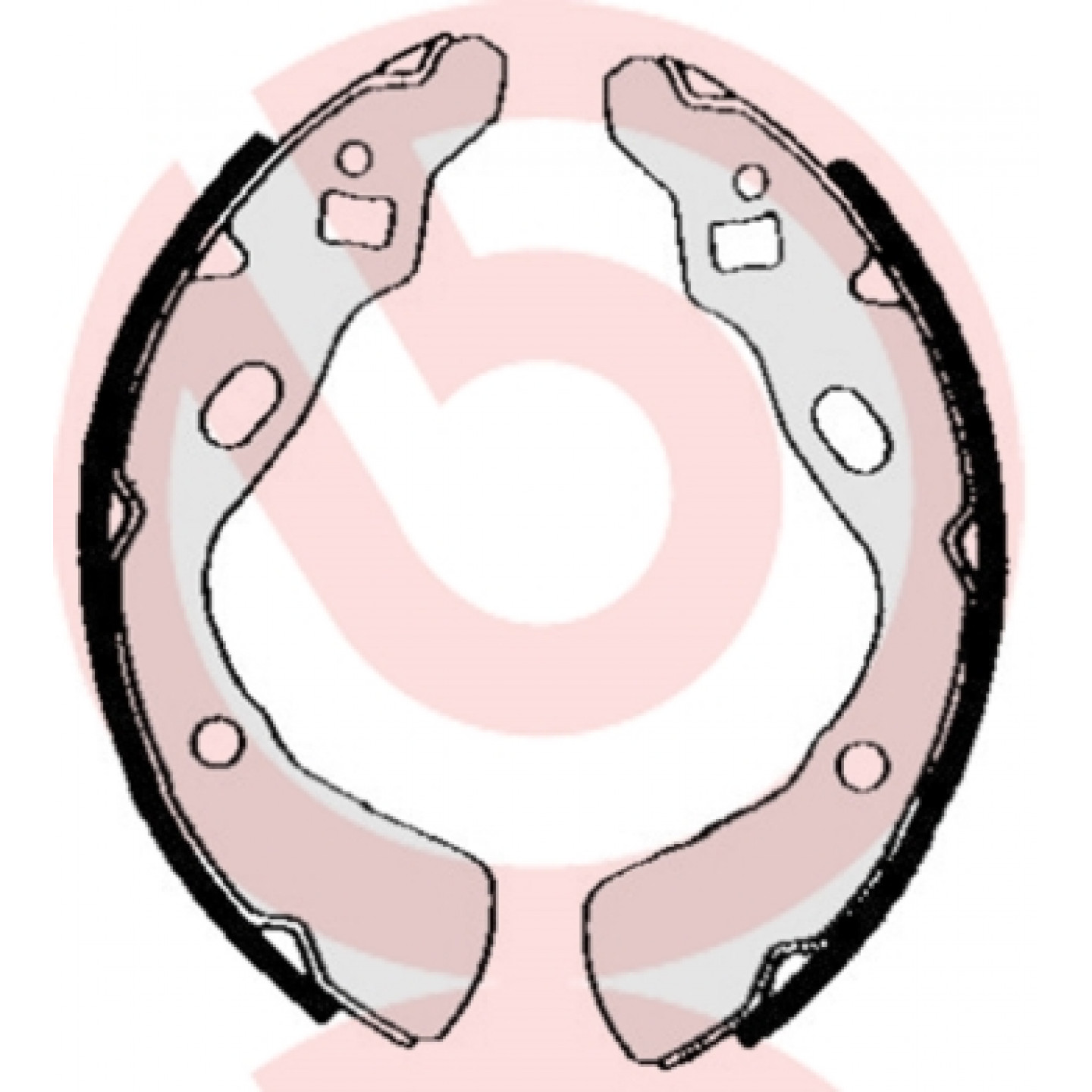 Bremsbackensatz BREMBO S 30 507