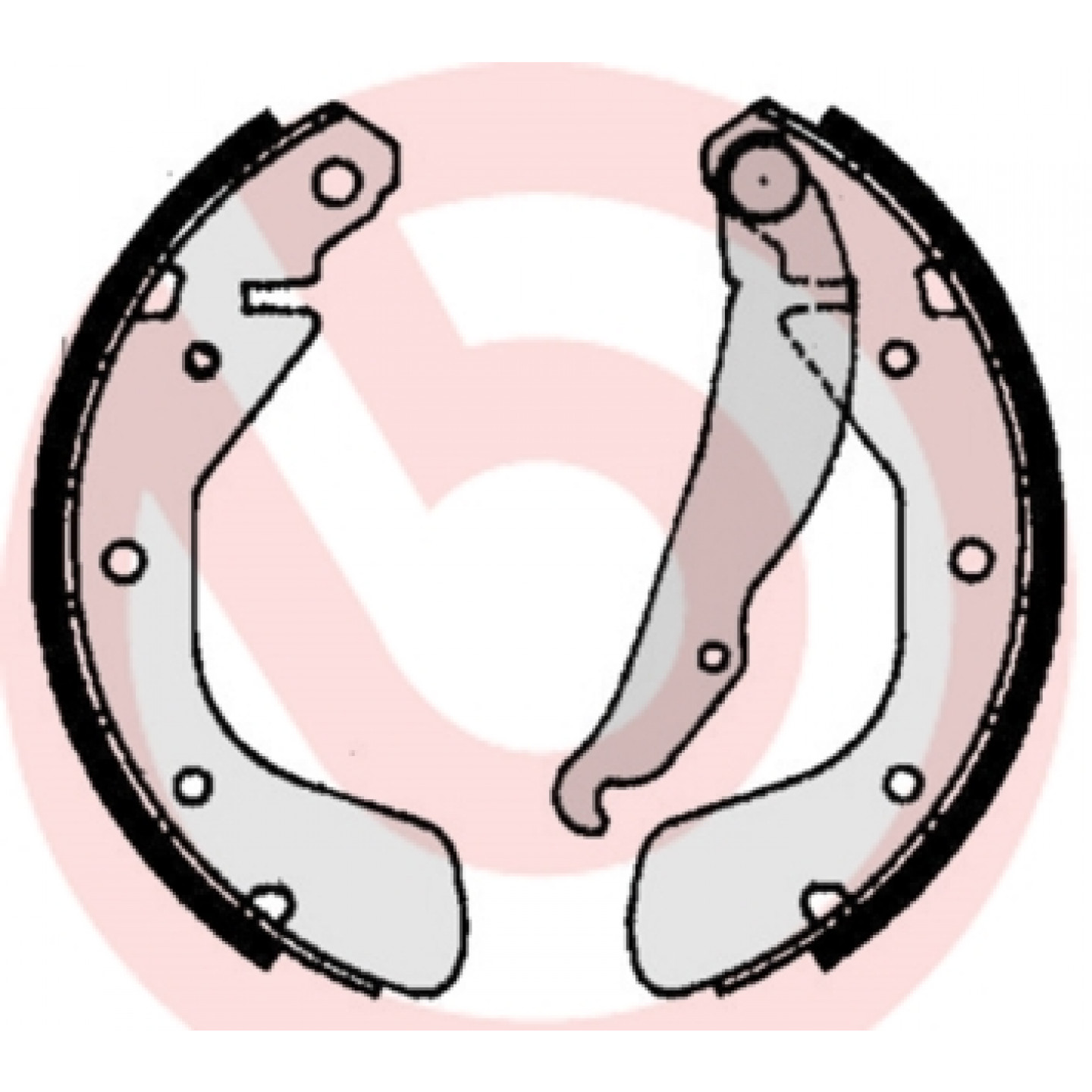Bremsbackensatz BREMBO S 59 511