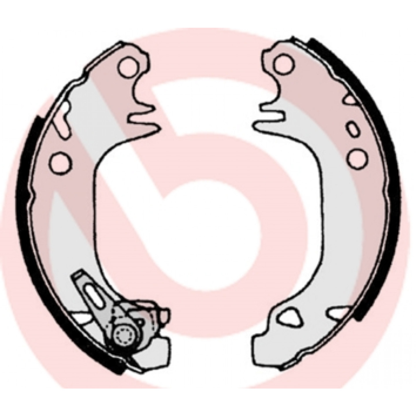 Bremsbackensatz BREMBO S 61 513