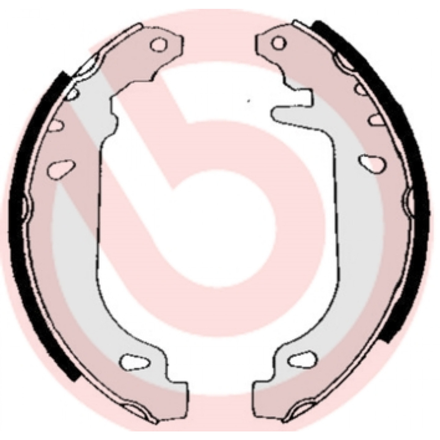 Bremsbackensatz BREMBO S 68 520