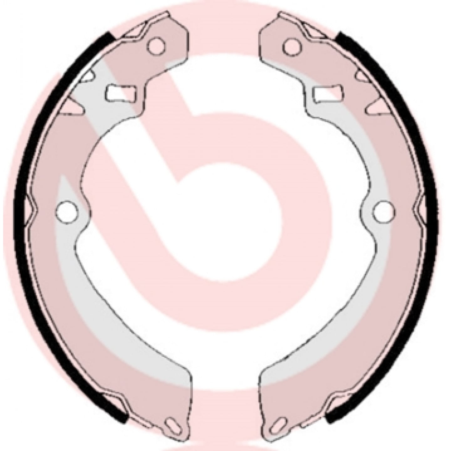 Bremsebakkesæt BREMBO S 79 509