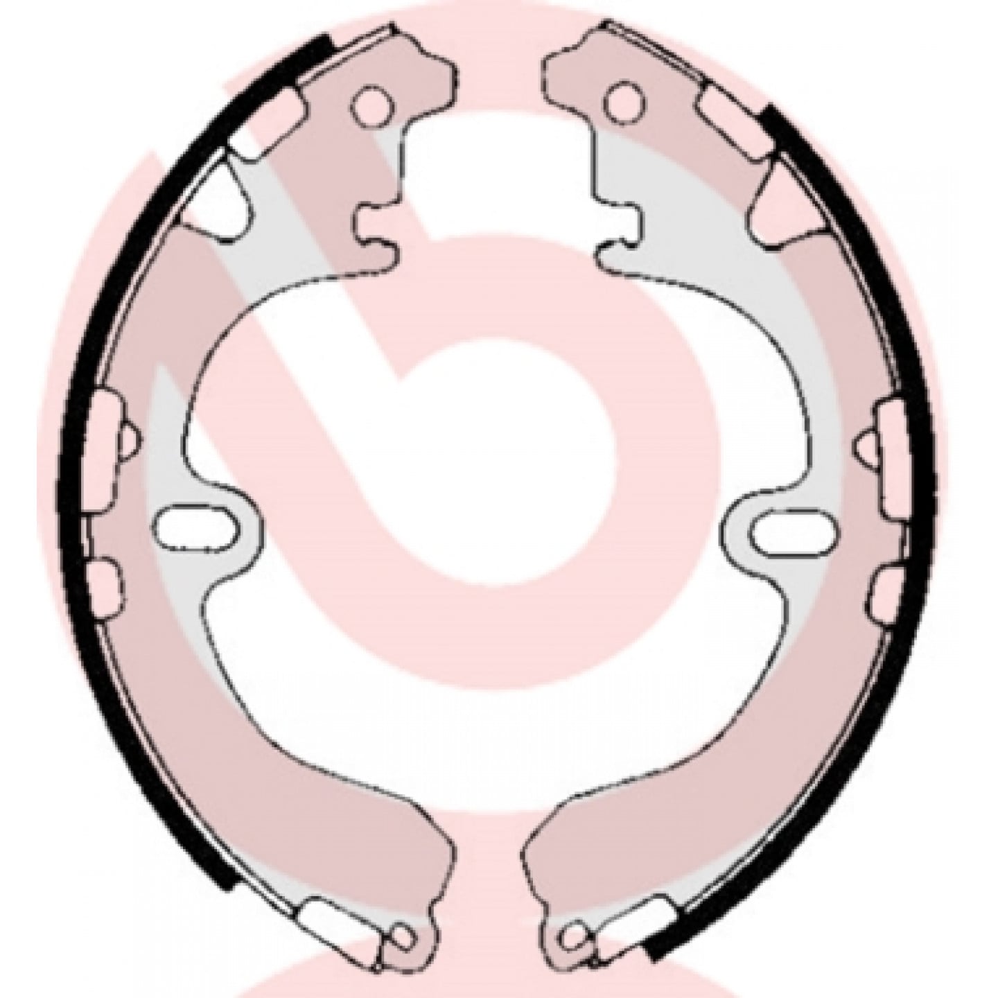 Bremsbackensatz BREMBO S 83 503