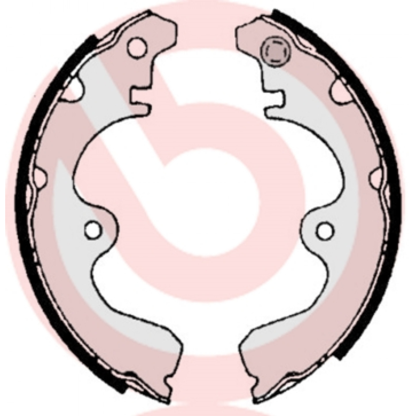 Bremsbackensatz BREMBO S 83 532