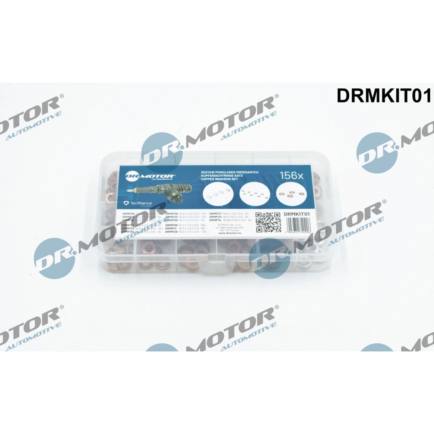 Sada těsnění, vstřikovací tryska Dr.Motor Automotive DRMKIT01