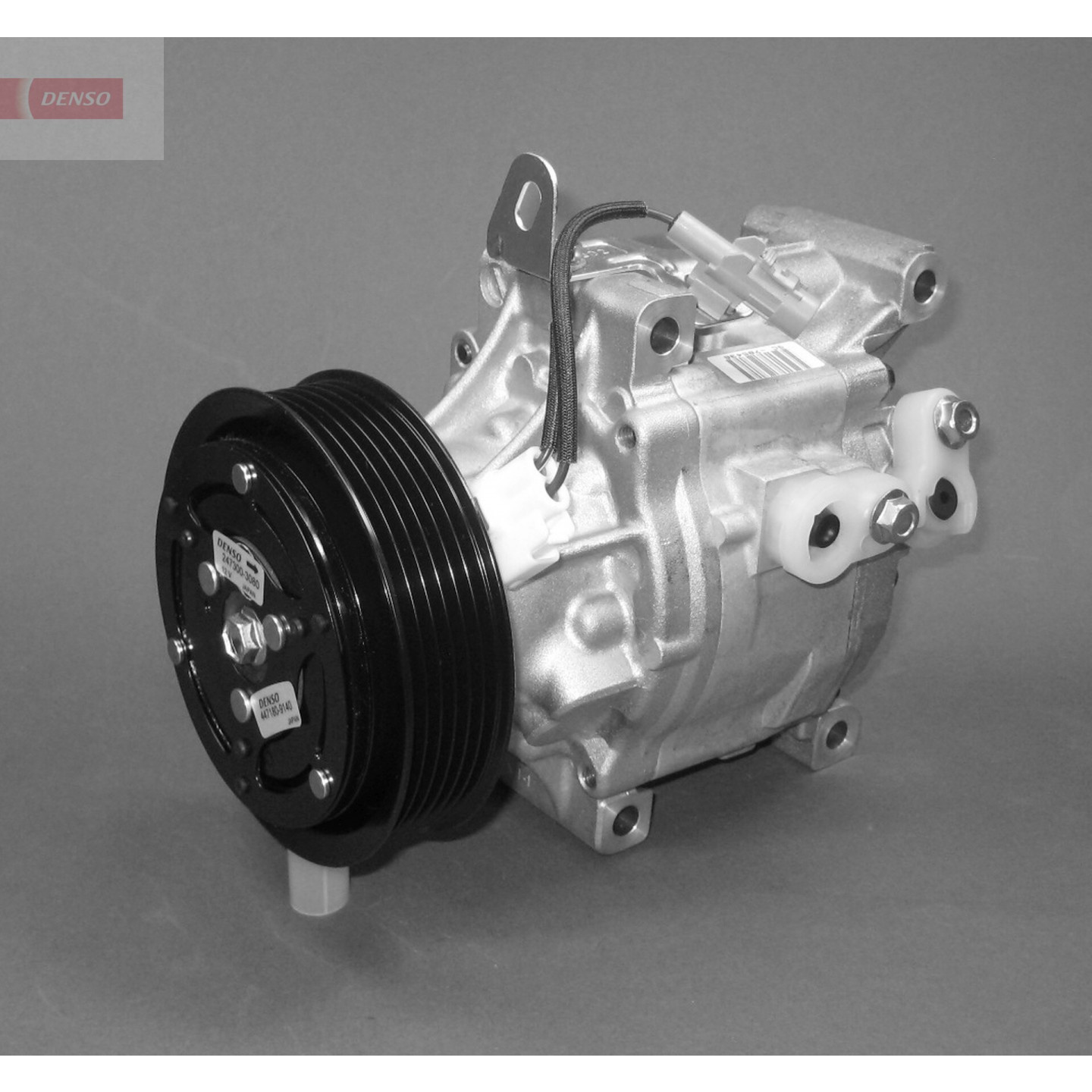 Compresseur DENSO DCP17053 Pour Mercedes Classe C, CLK Et Autres Modèles - R134a, 6 Gorges, Qualité D’origine