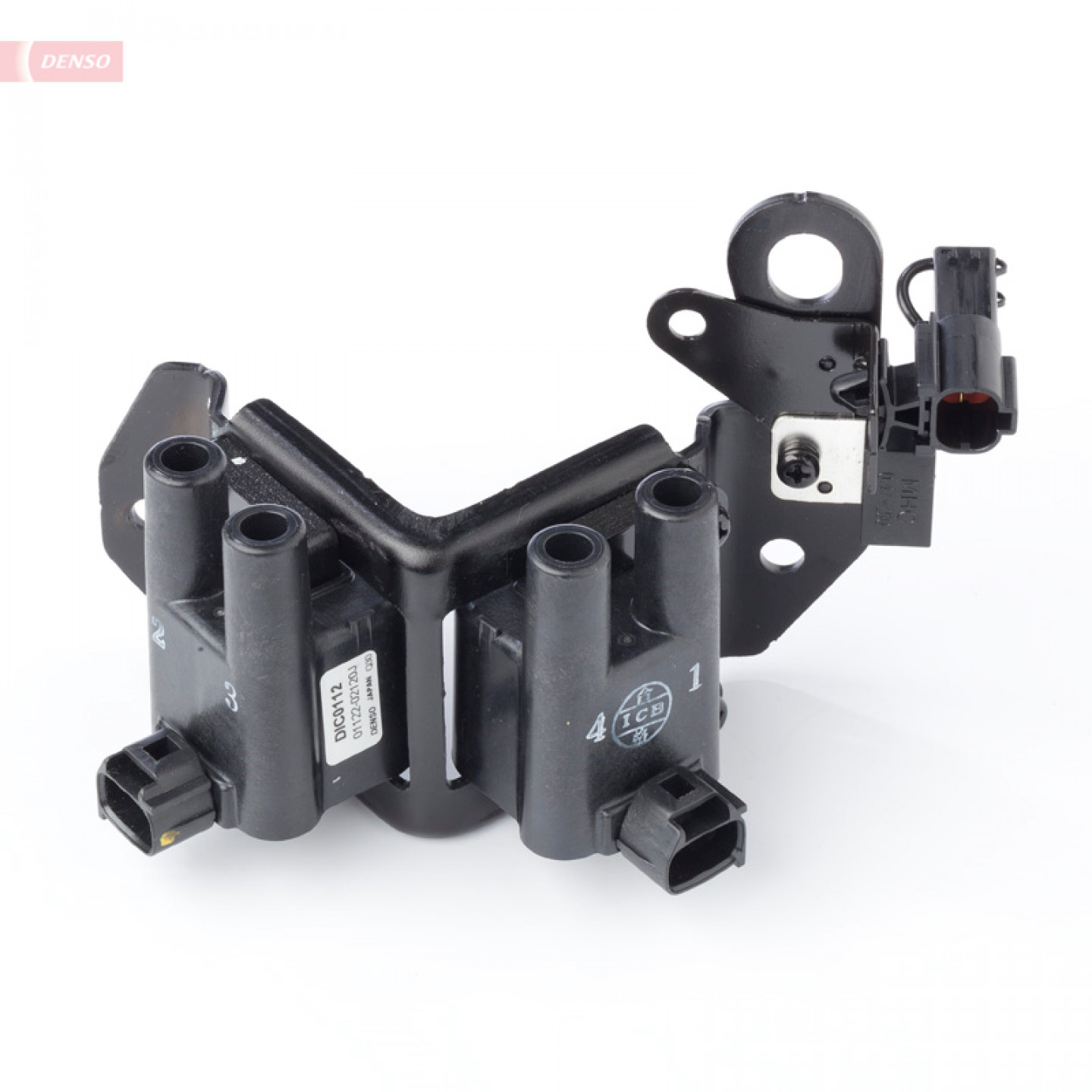 4x Carne & Doria Bobina Accensione + Denso Candela per Mitsubishi