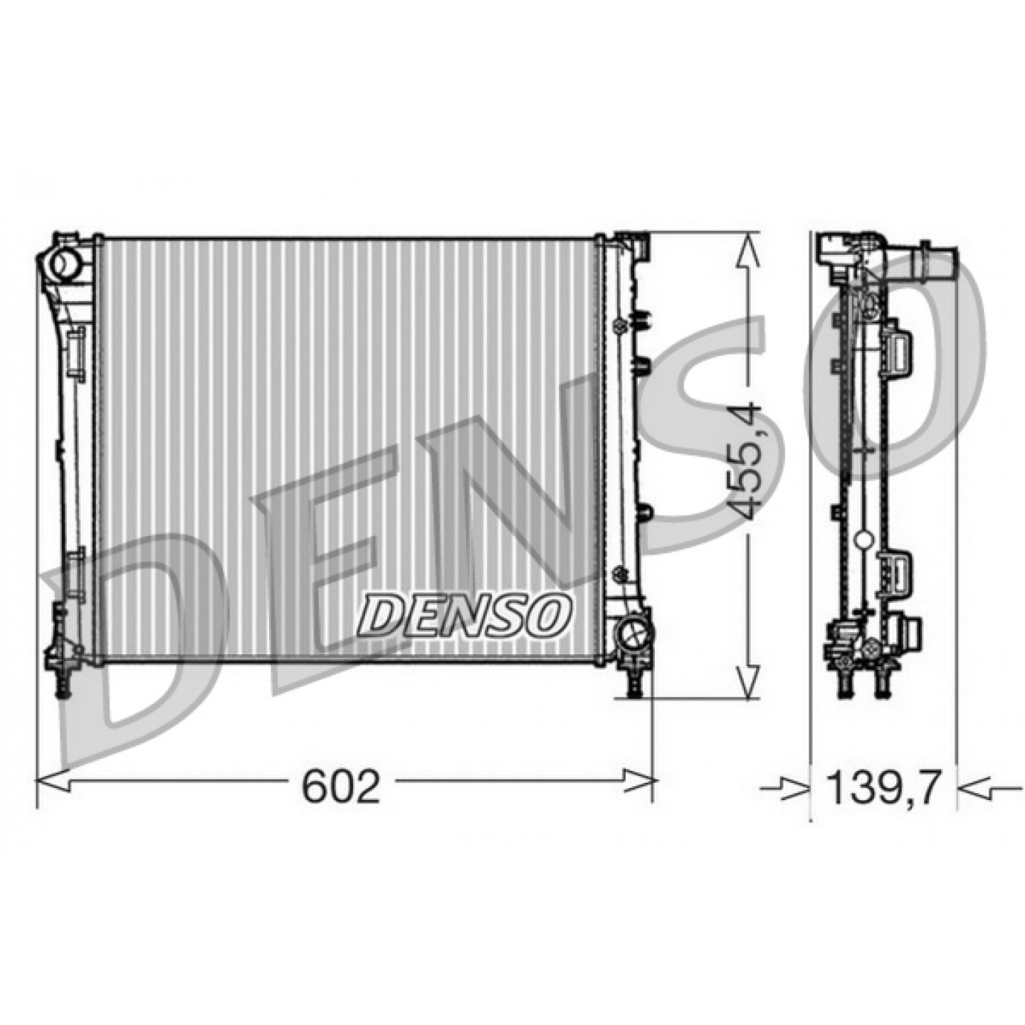 Kühler, Motorkühlung DENSO DRM09162