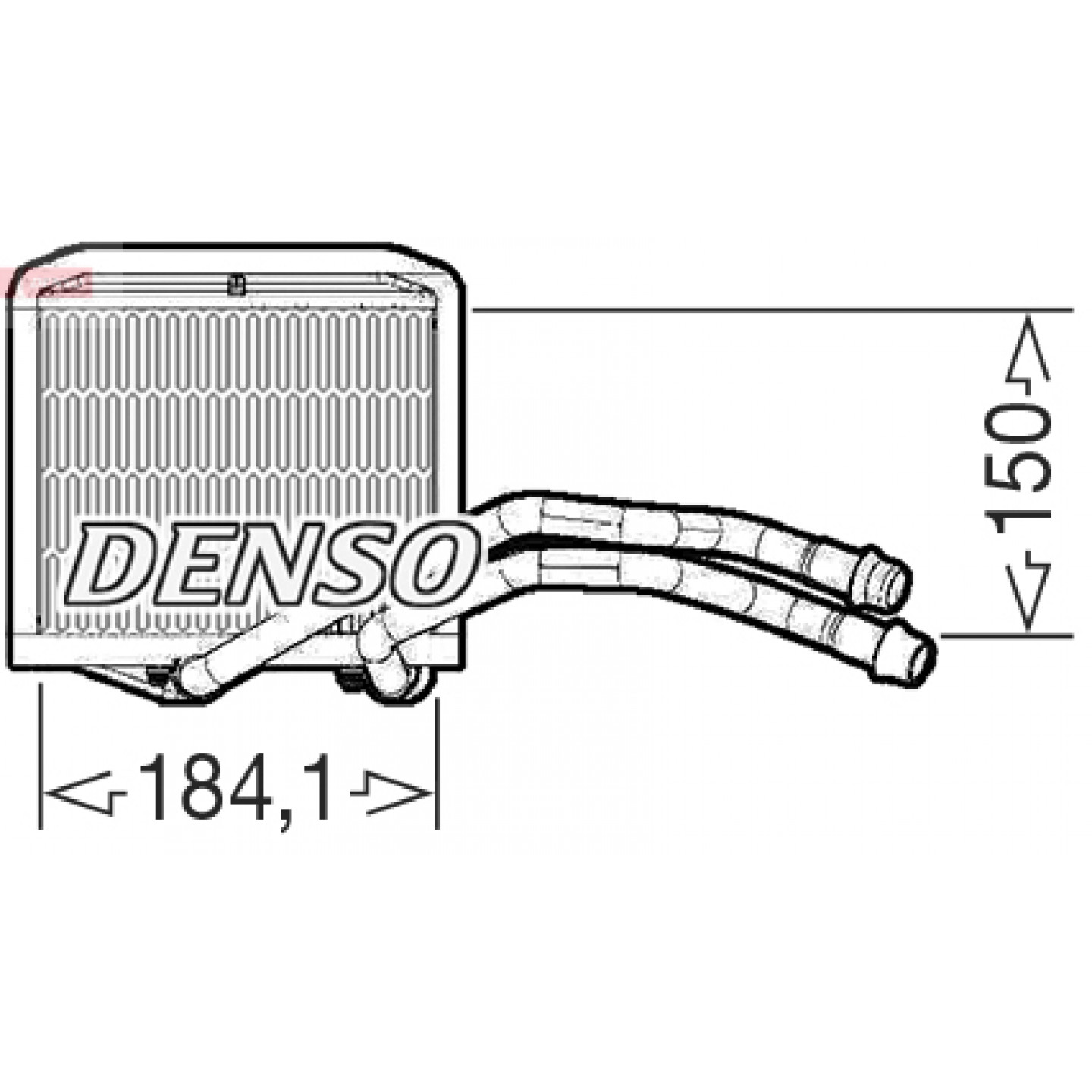 Varmeelement, kabinevarme DENSO DRR09102
