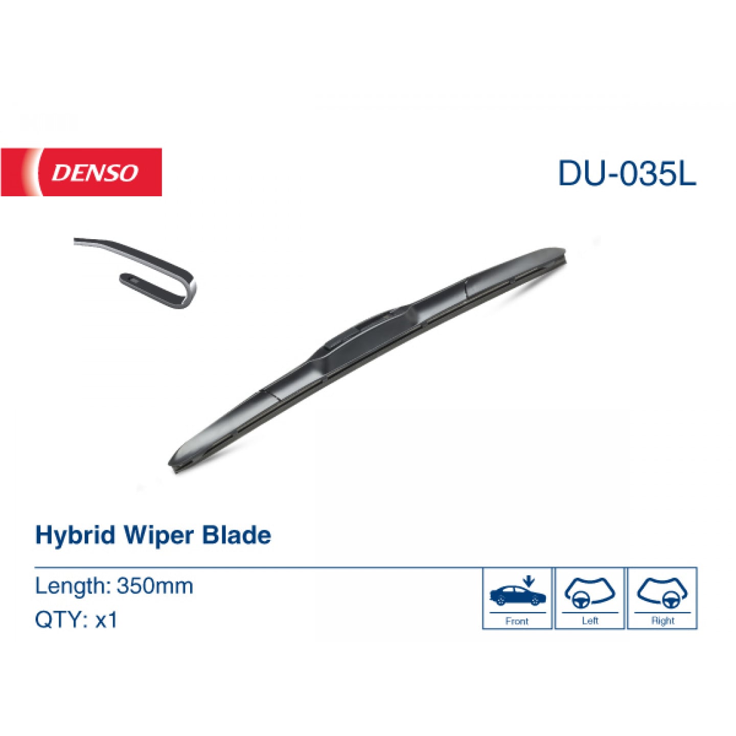 Wiper Blade DENSO DU-035L - Trodo.com
