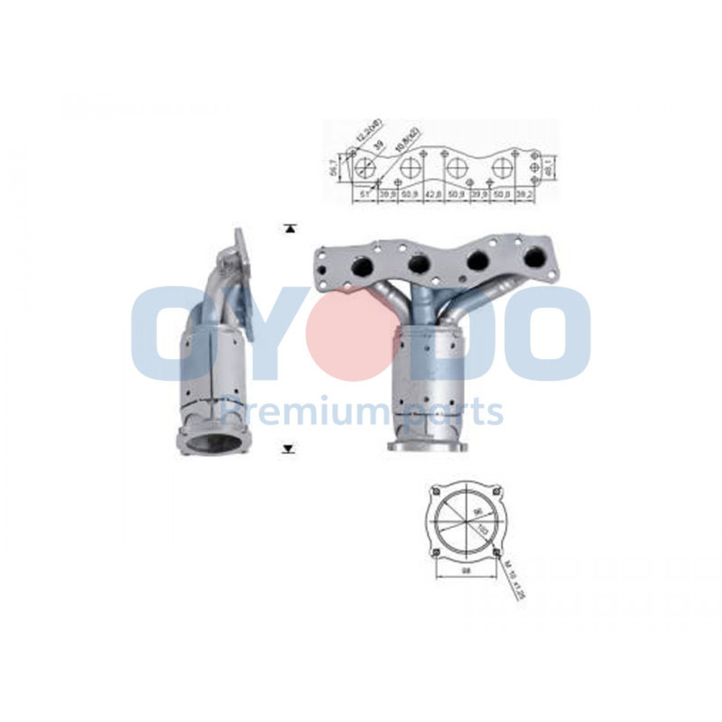 Katalysator Oyodo 10N0039-OYO