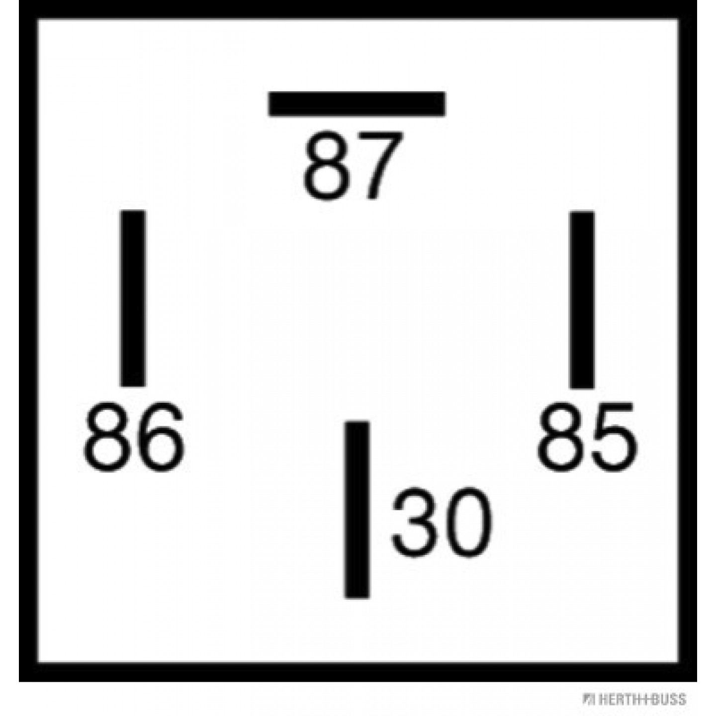 Relé, pracovní proud HERTH+BUSS ELPARTS 75614165