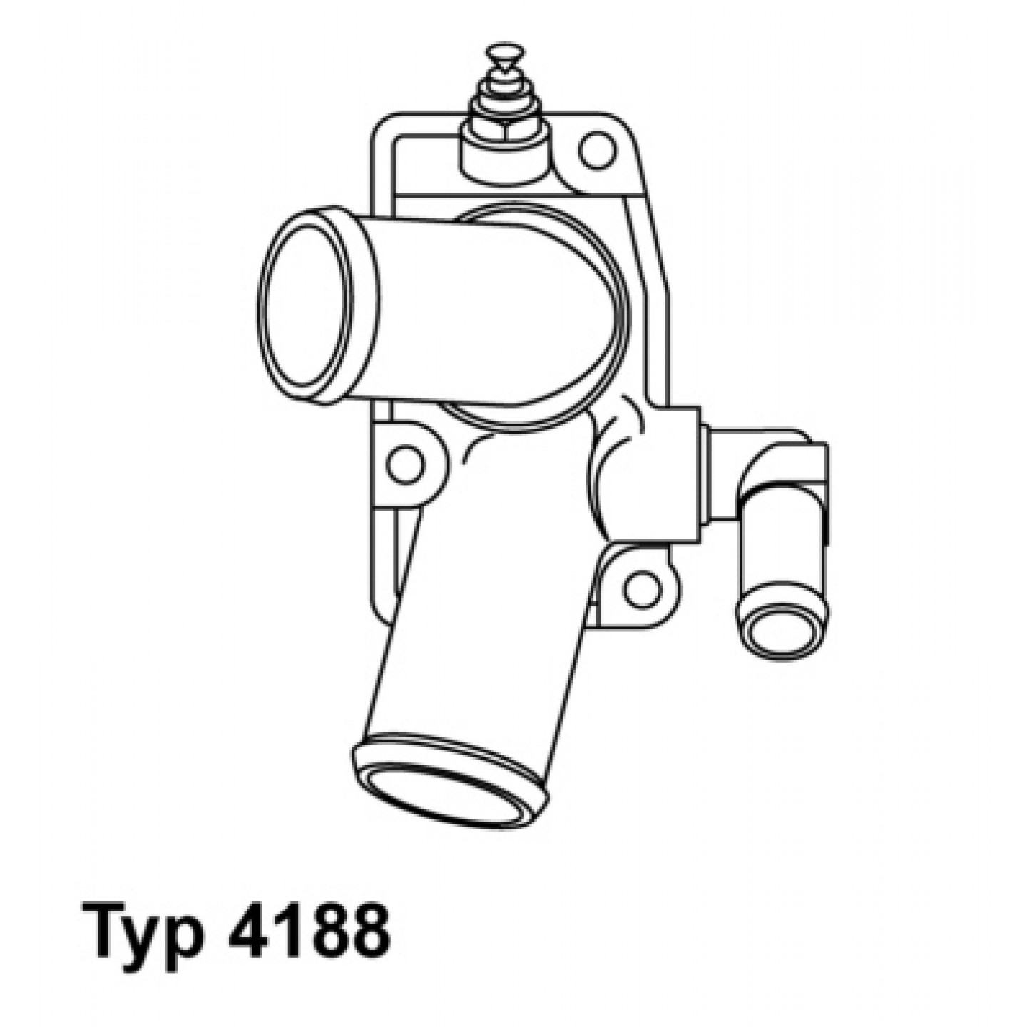 Termostat, chladivo WAHLER 4188.92D