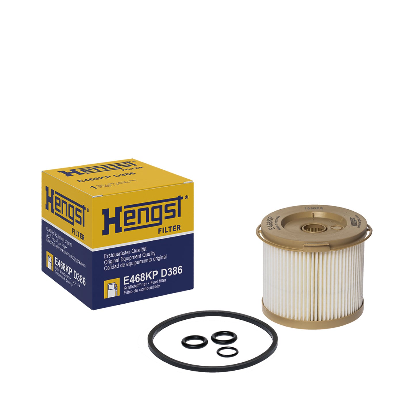 Filtro combustible HENGST FILTER E468KP D386