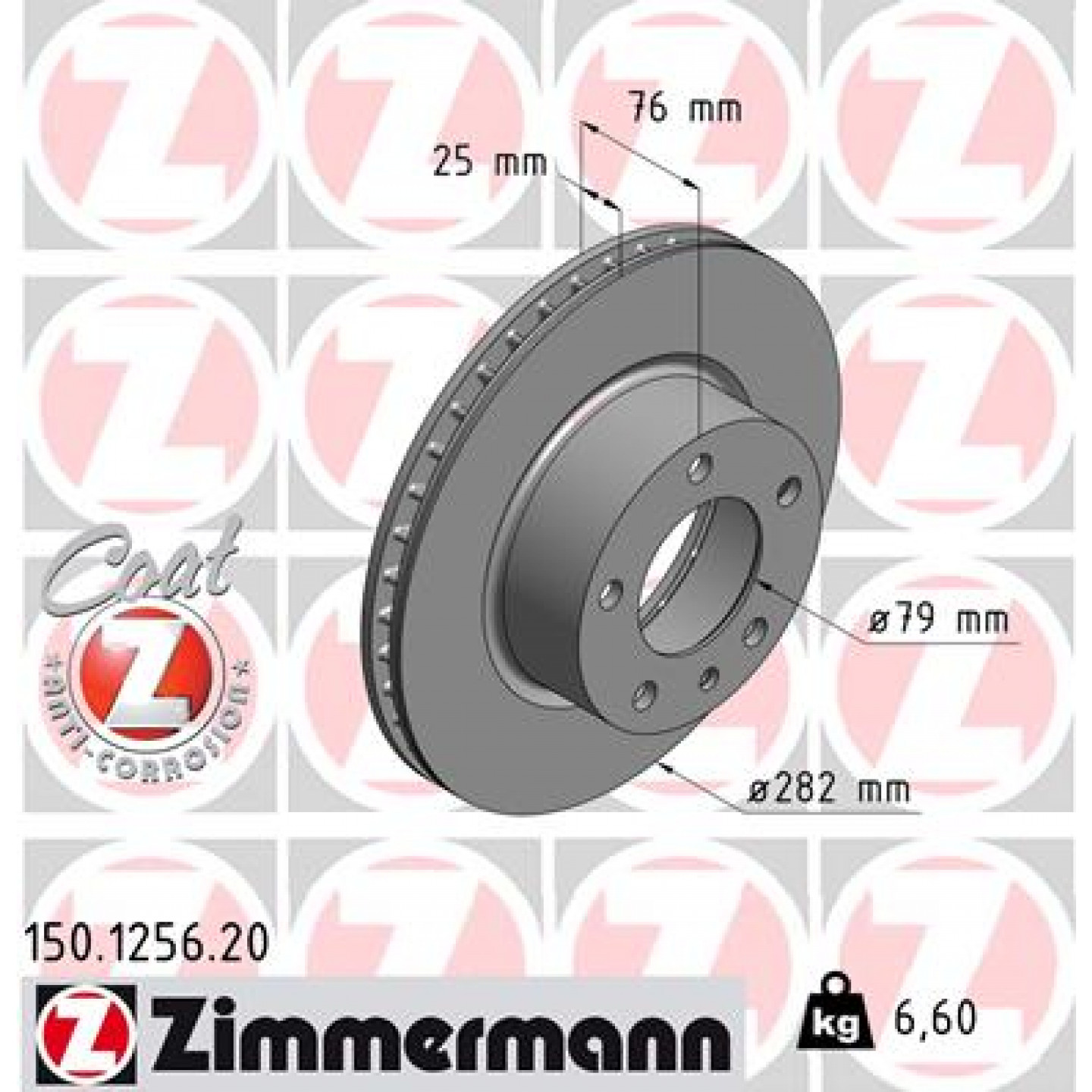 Discofreno ZIMMERMANN 150.1256.20