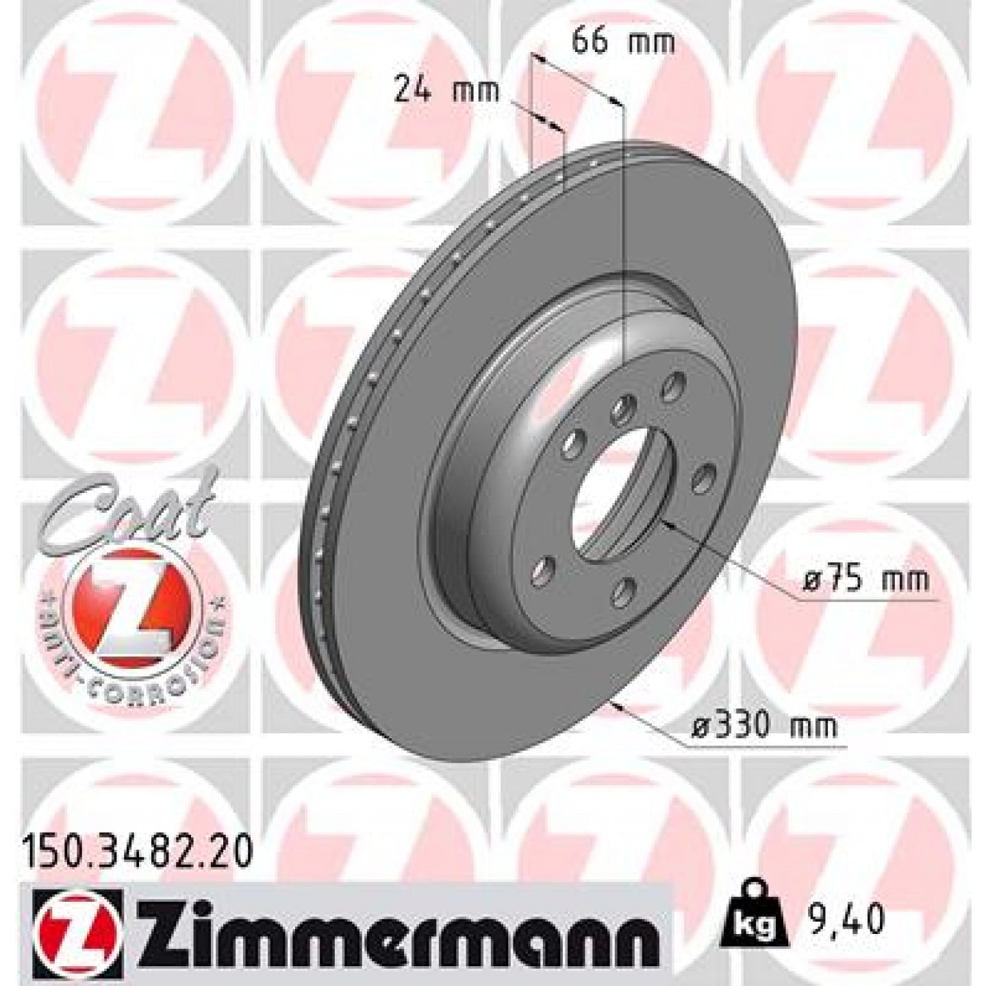 Discofreno ZIMMERMANN 150.3482.20
