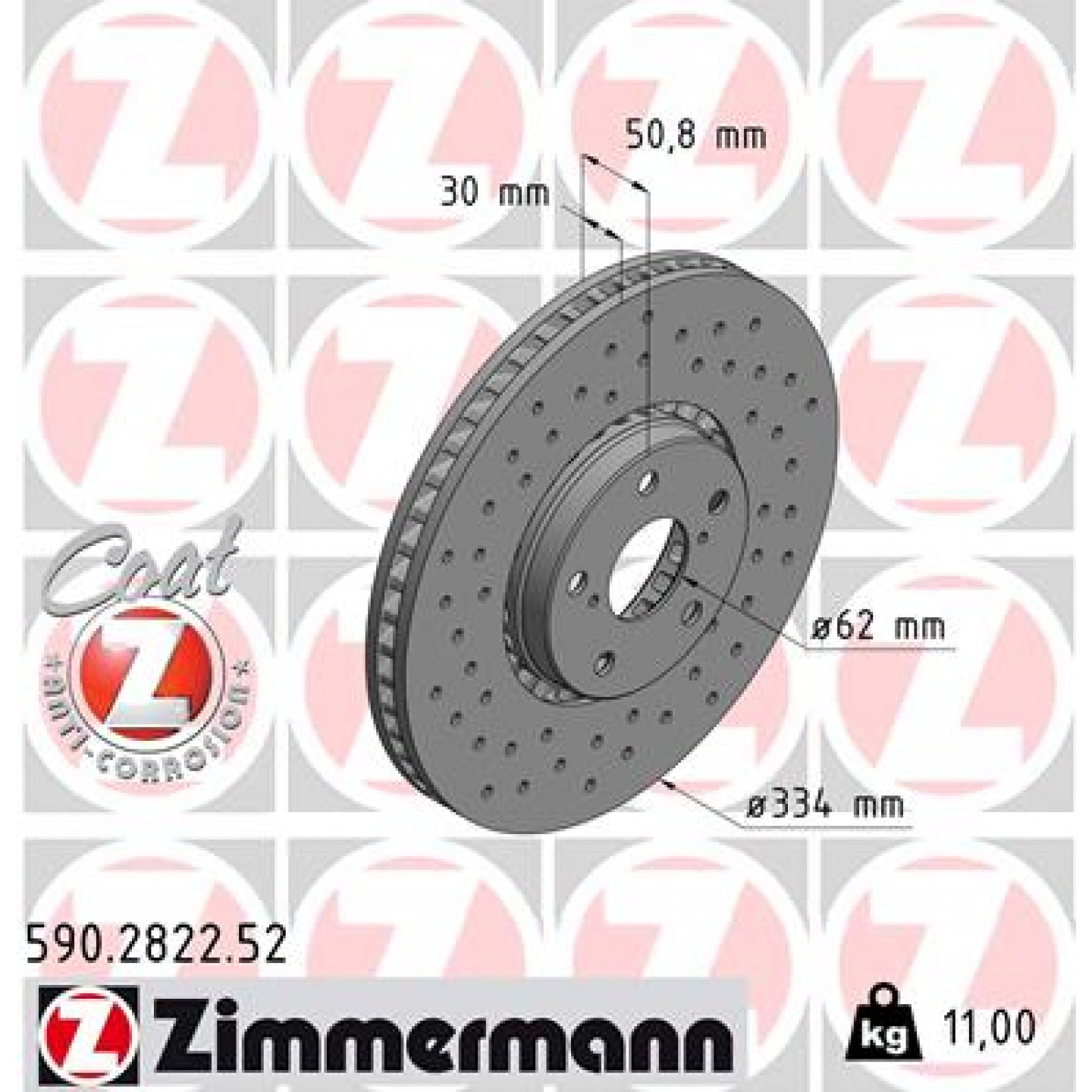 Discofreno ZIMMERMANN 590.2822.52