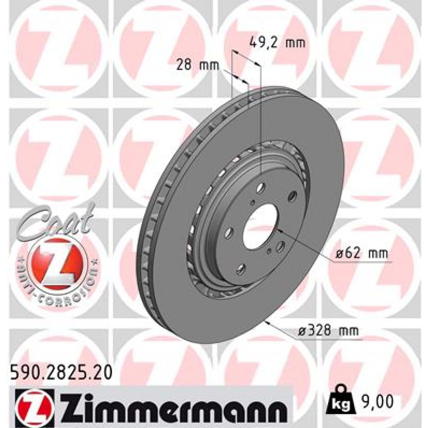 Discofreno ZIMMERMANN 590.2825.20
