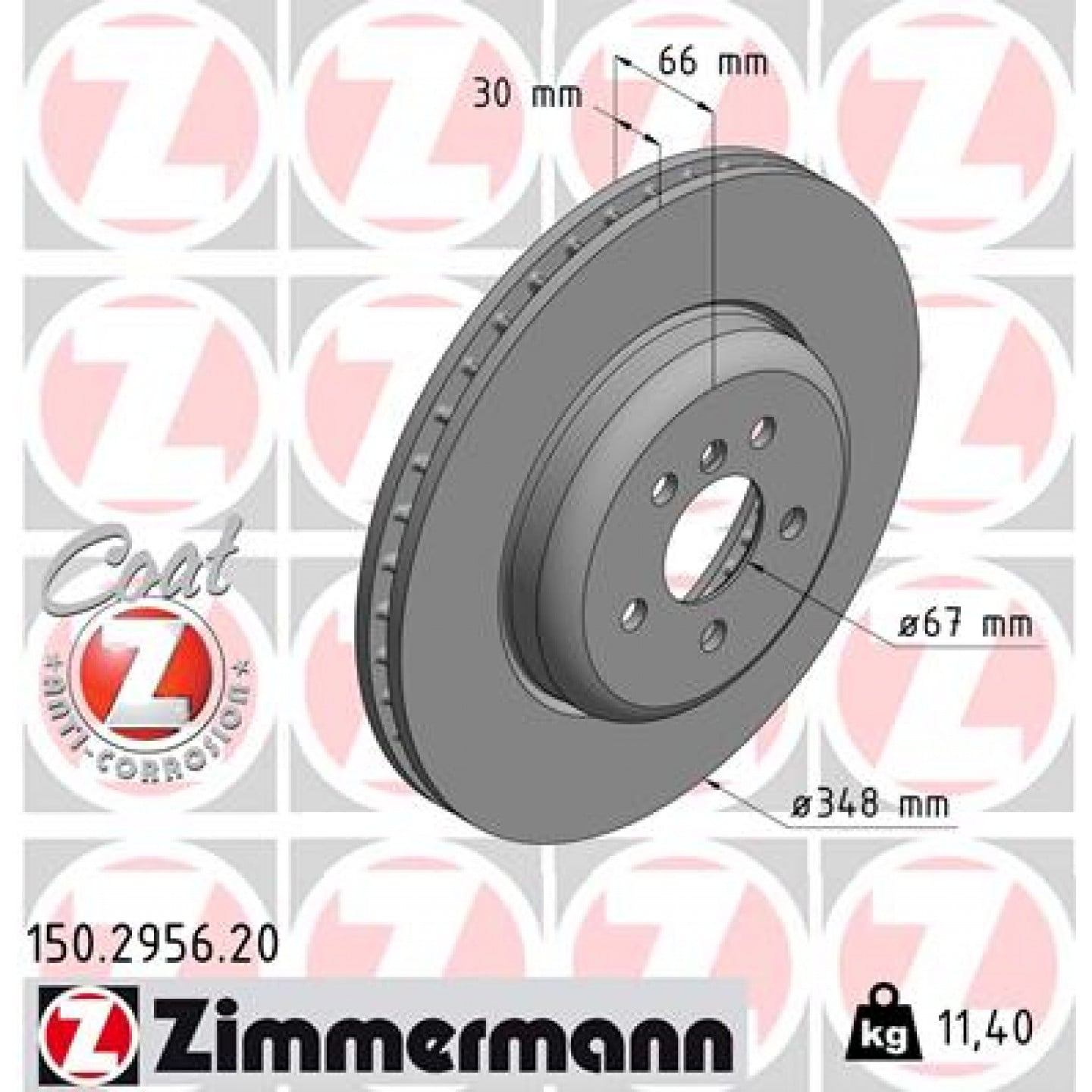 Discofreno ZIMMERMANN 150.2956.20