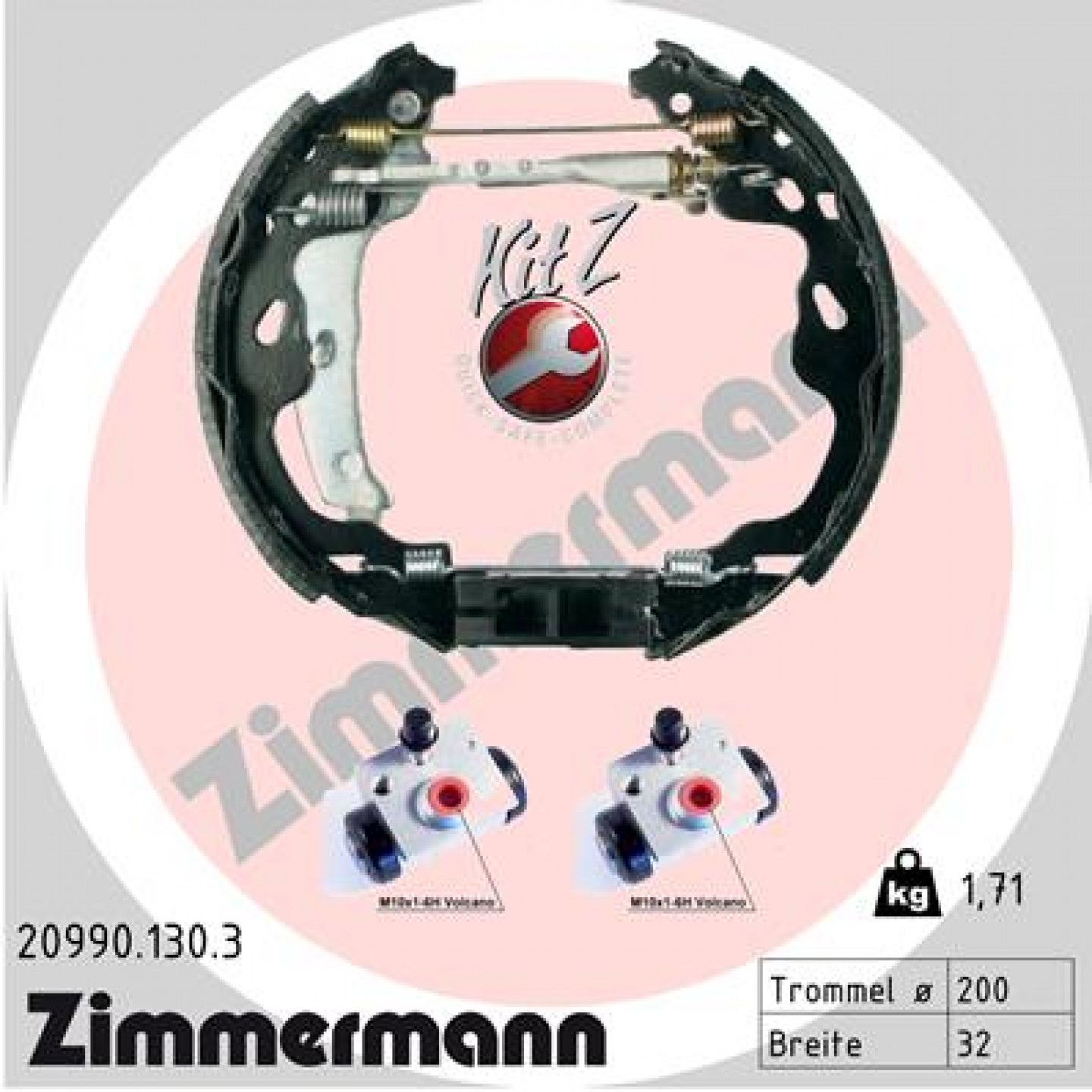 Remschoenset ZIMMERMANN 20990.130.3