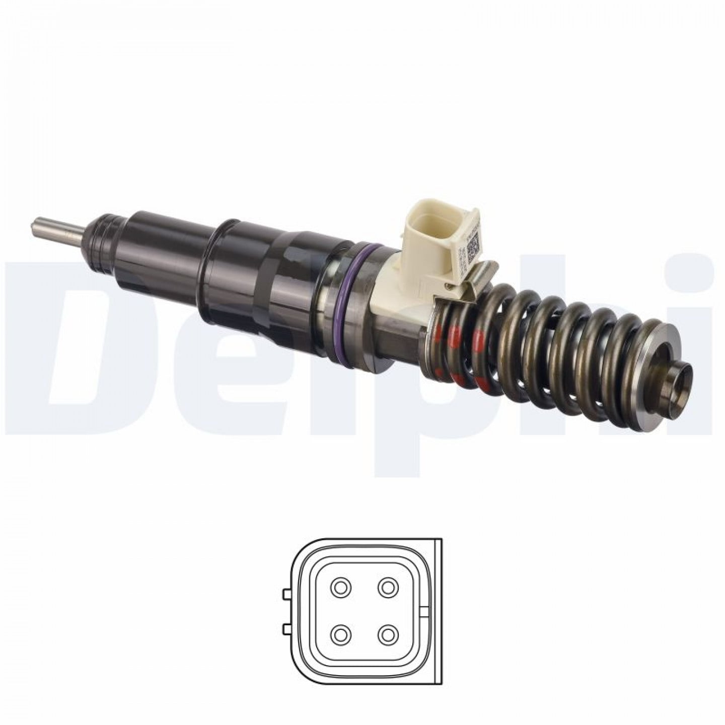 Inyector DELPHI BEBE4L07001
