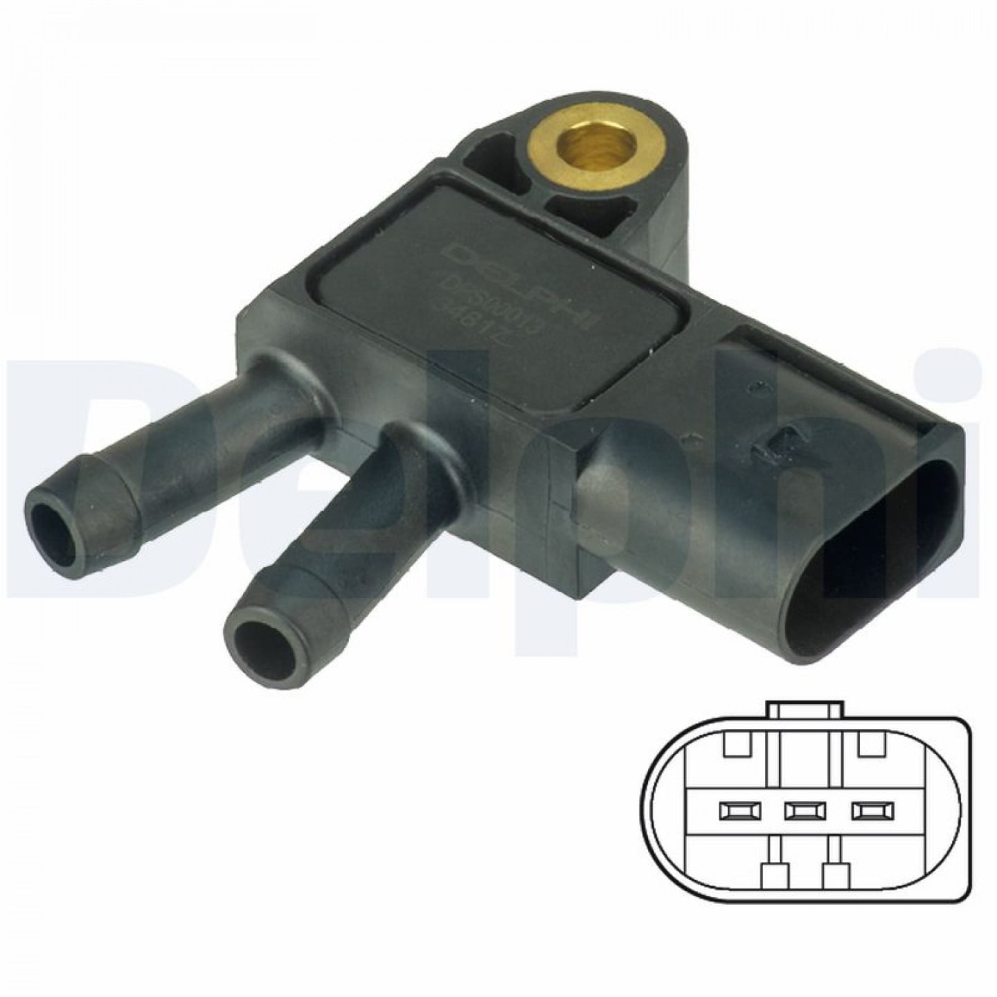 Sensor,udstødningstryk DELPHI DPS00013