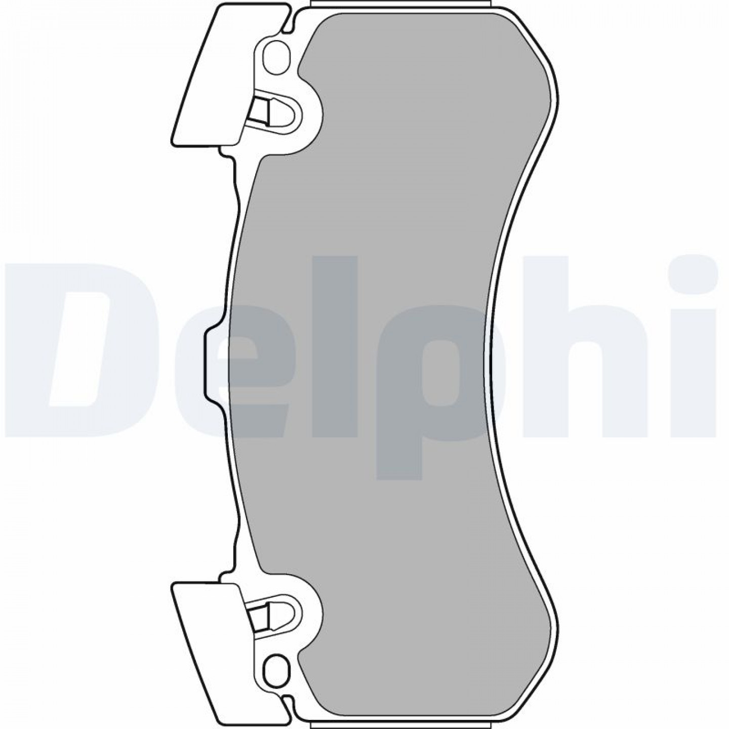 Juego de pastillas DELPHI LP2283