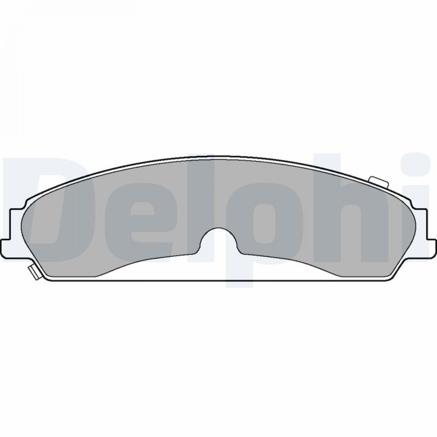 Kit pastiglie freno, Freno a disco DELPHI LP3216