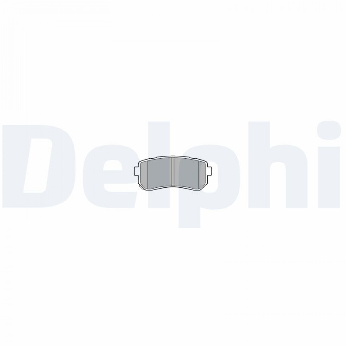 Bremseklodser DELPHI LP3576