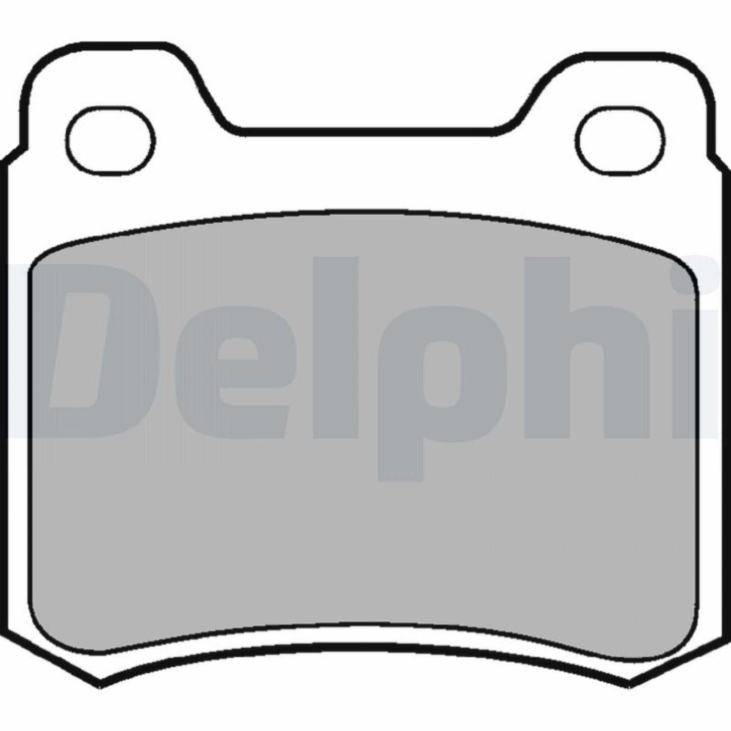 Kit pastiglie freno, Freno a disco DELPHI LP440