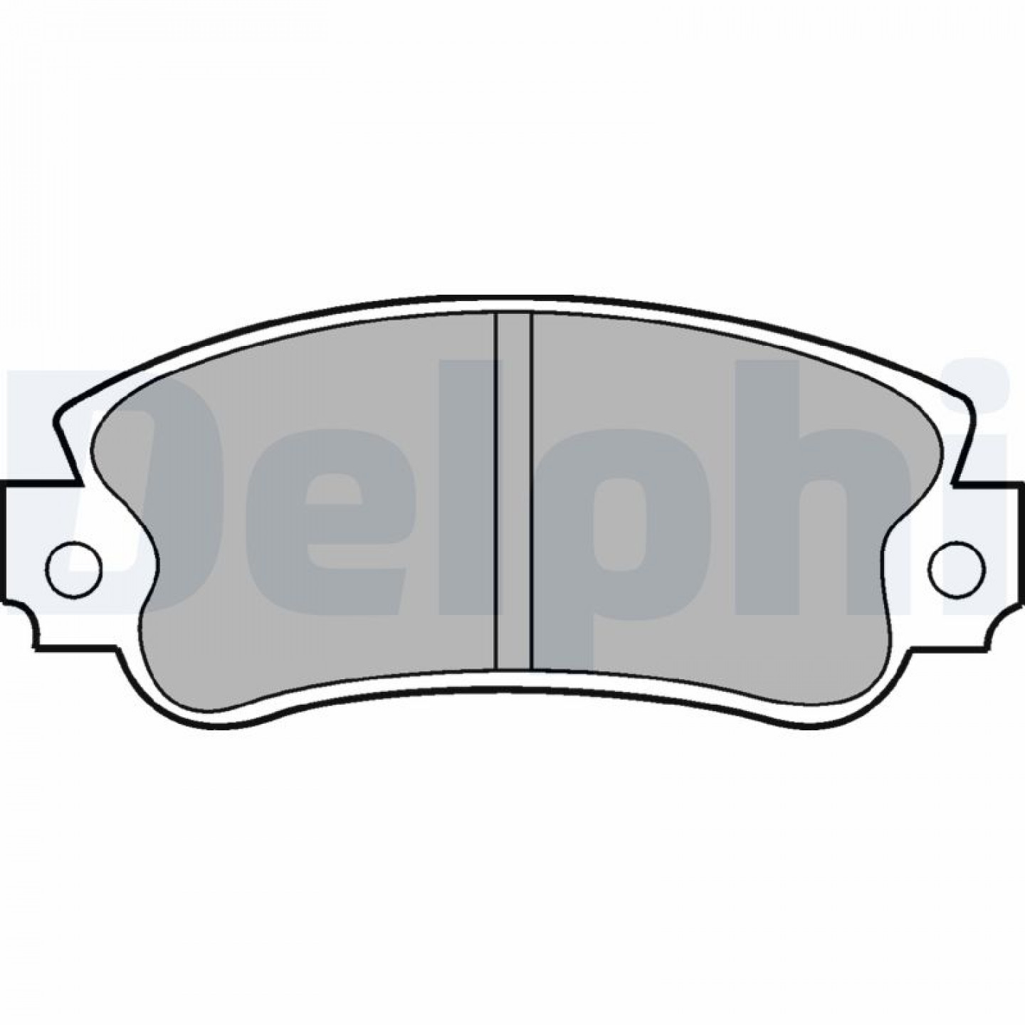 Pastiglie Freno Delphi LP1309 Per Vauxhall-Opel Astra, Meriva, Vectra, Zafira - 2
