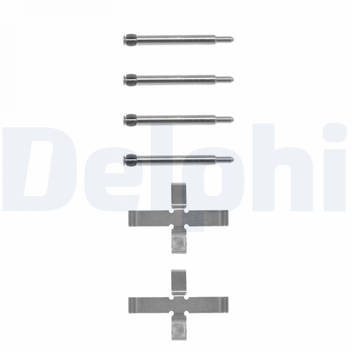 Zubehörsatz, Scheibenbremsbelag DELPHI LX0039