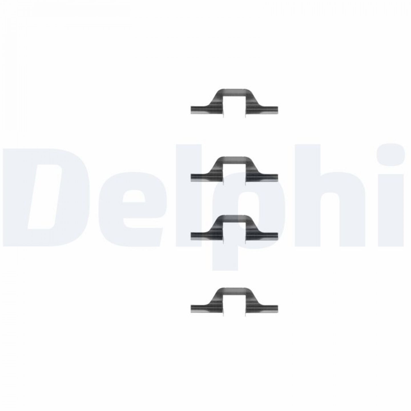 Zubehörsatz, Scheibenbremsbelag DELPHI LX0260