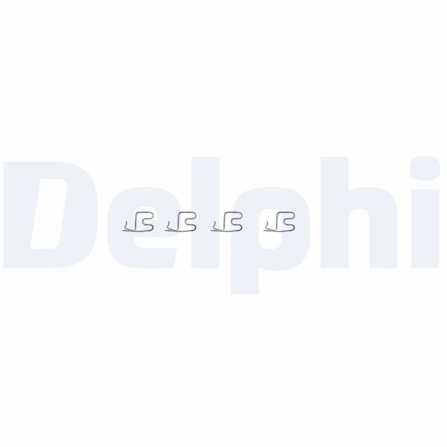 Zubehörsatz, Scheibenbremsbelag DELPHI LX0314