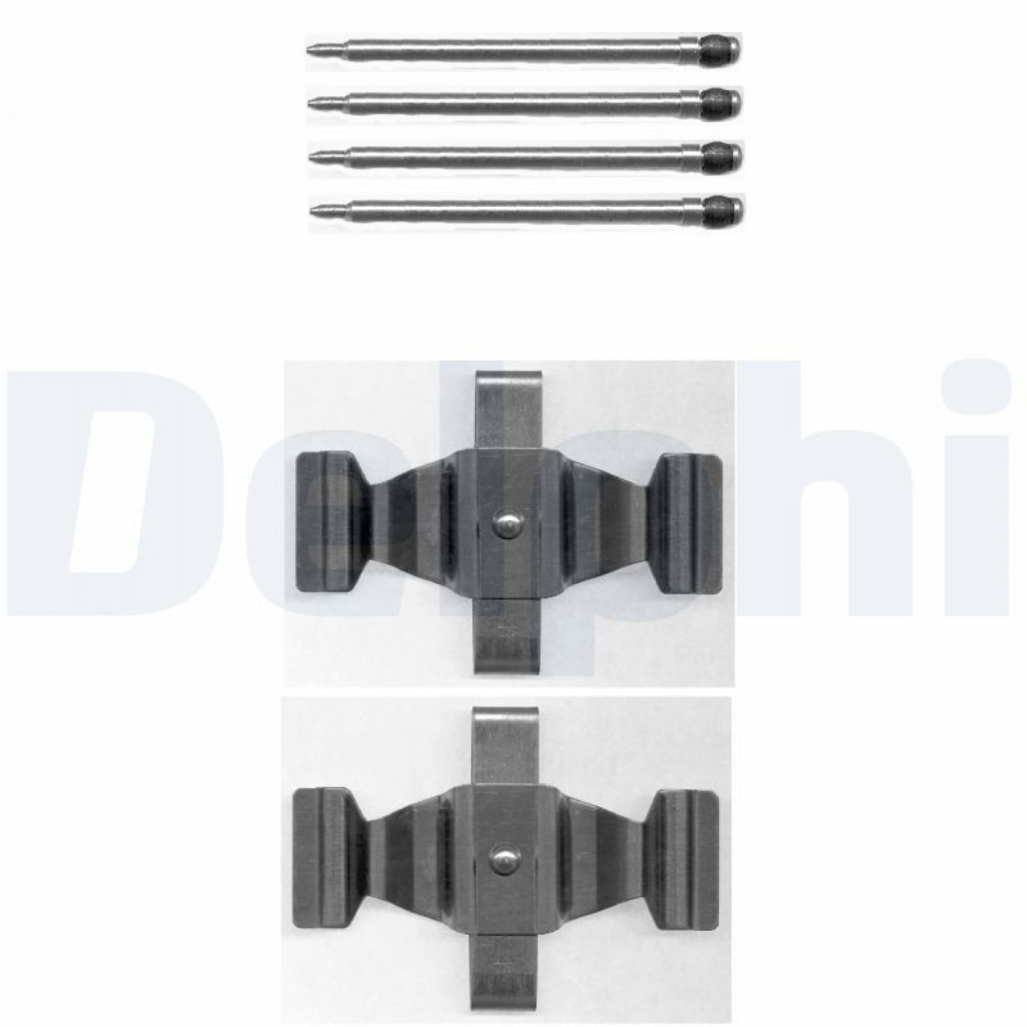 Sada příslušenství, obložení kotoučové brzdy DELPHI LX0398