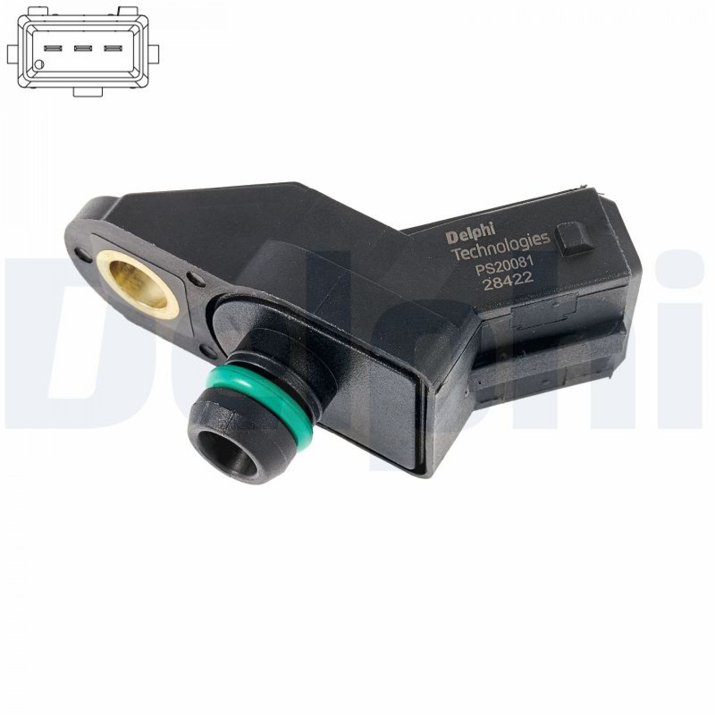 MAP sensor DELPHI PS20081-12B1