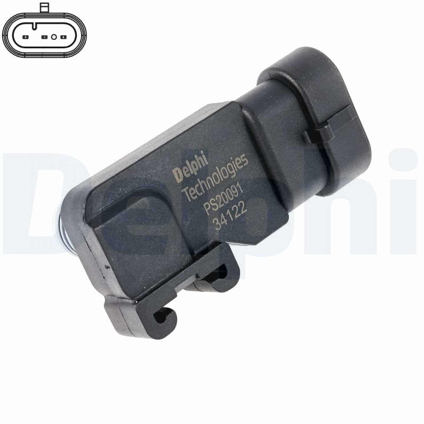 MAP sensor DELPHI PS20091-12B1