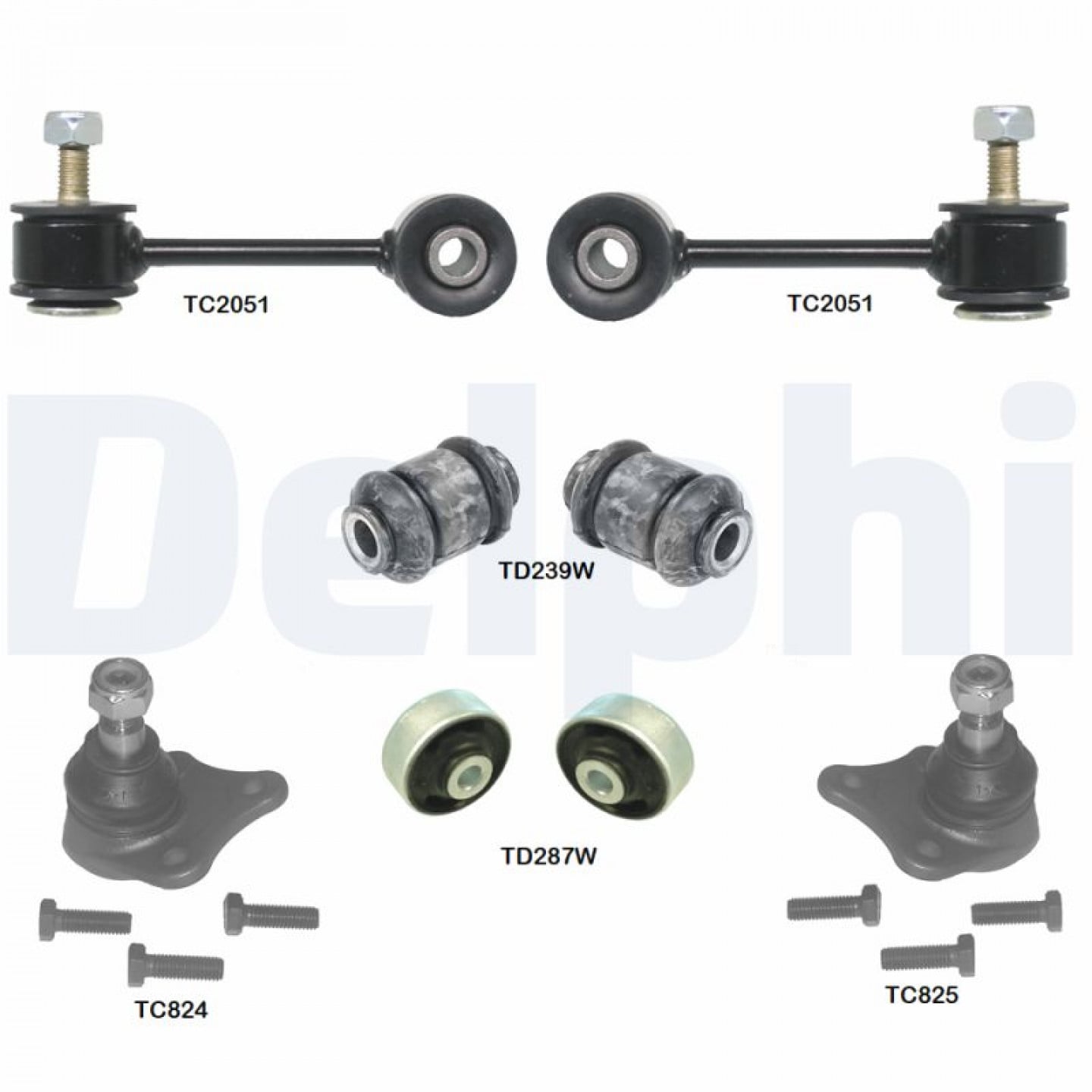 Aufhängungssatz DELPHI TC1970KIT