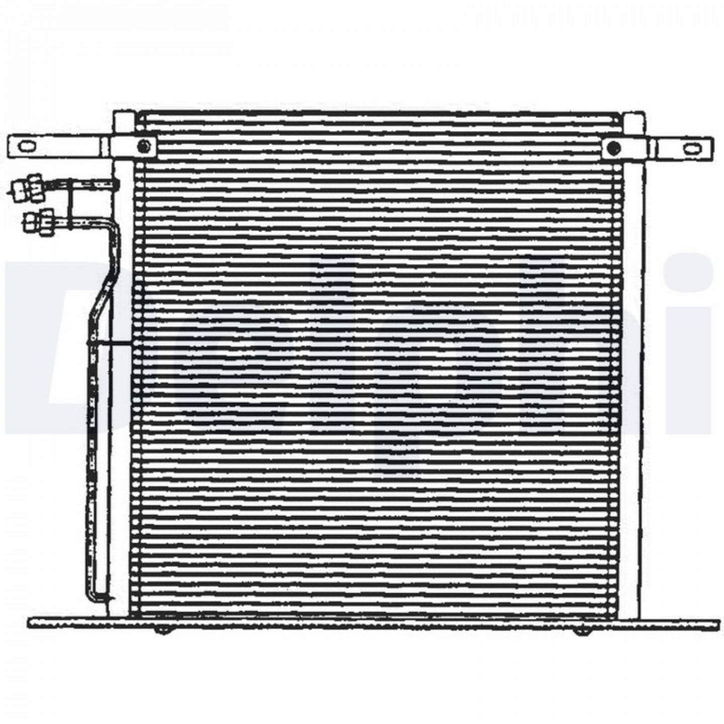 Kondensator, Klimaanlage DELPHI TSP0225126