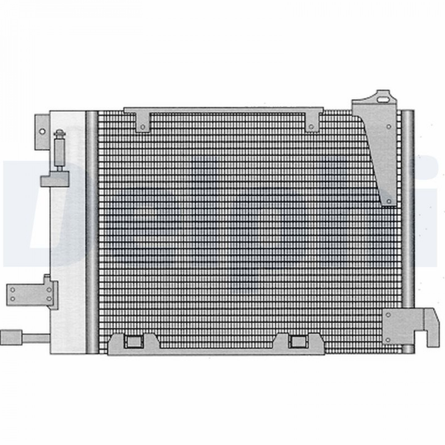 Kondensator, Klimaanlage DELPHI TSP0225221