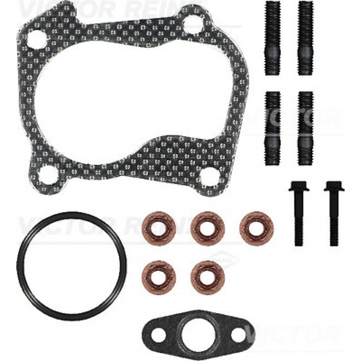 Turbocharger, montageset REINZ 04-10019-01