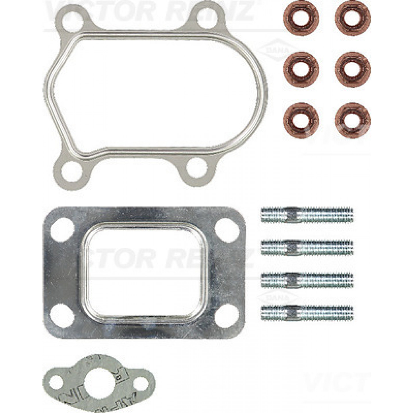 Turbocharger, montageset REINZ 04-10078-01