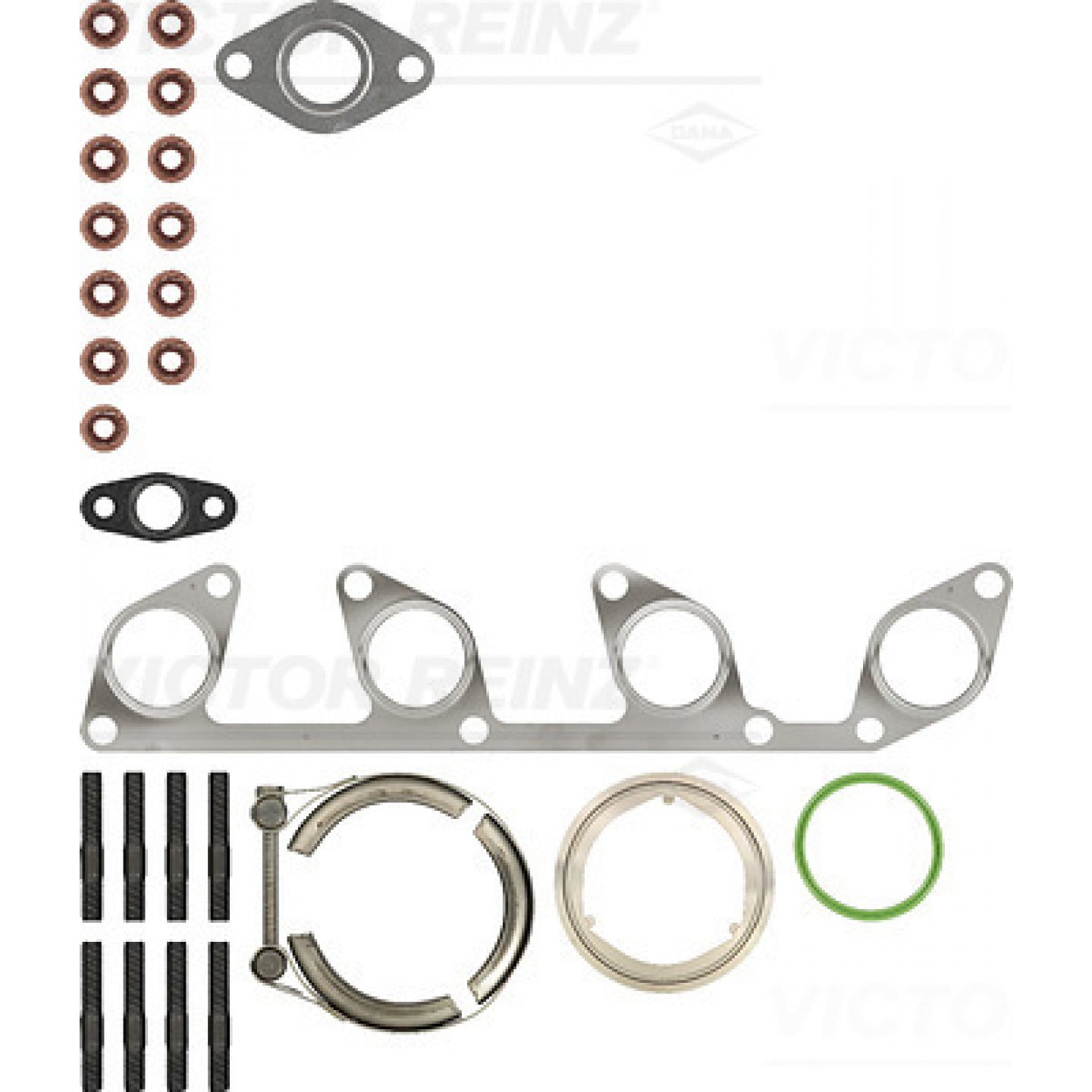 Turbocharger, montageset REINZ 04-10158-01