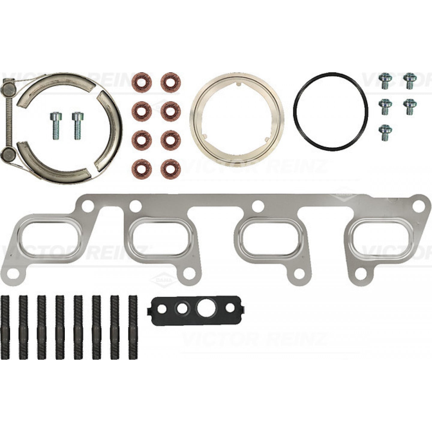 Turbocharger, montageset REINZ 04-10276-01