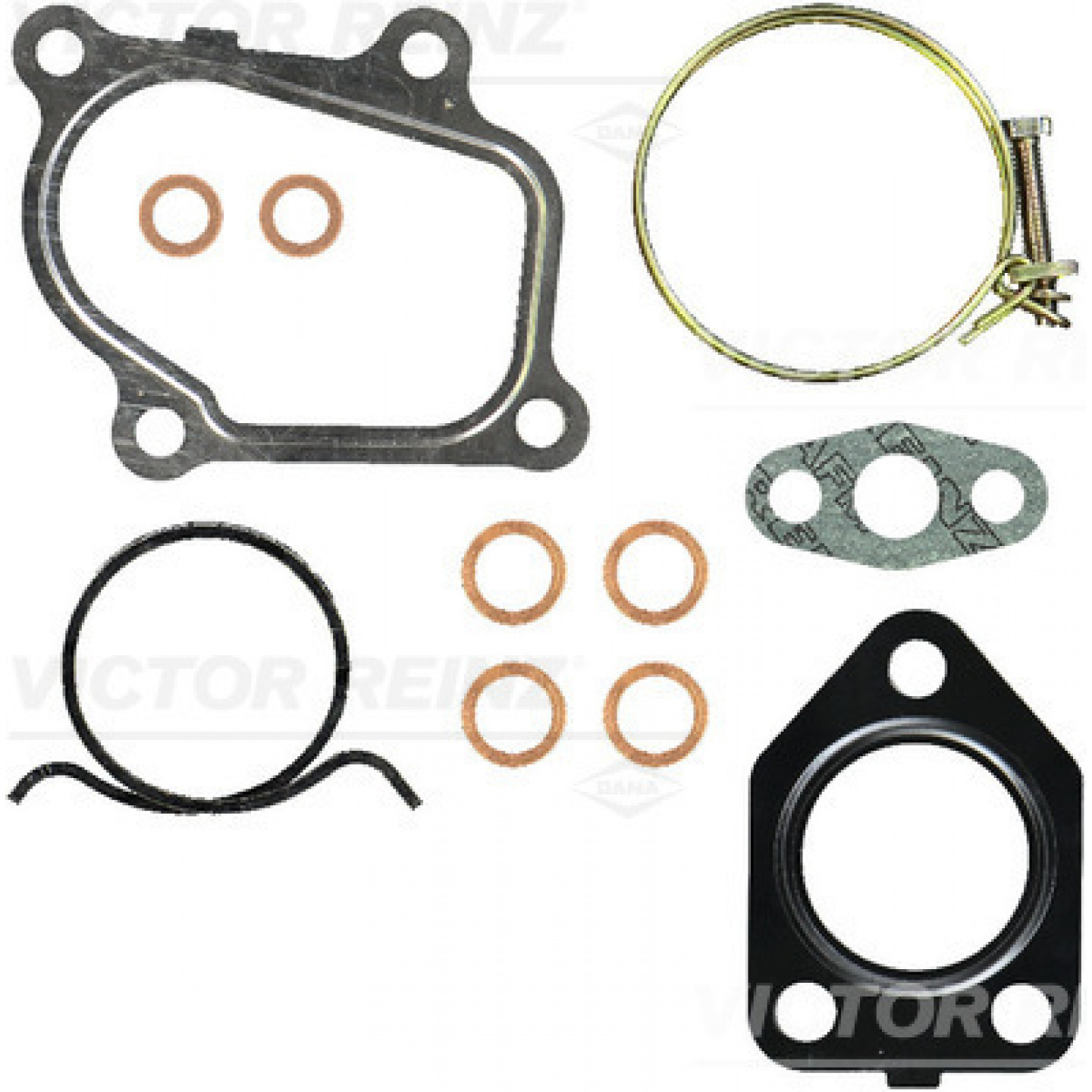Turbocharger, montageset REINZ 04-10296-01