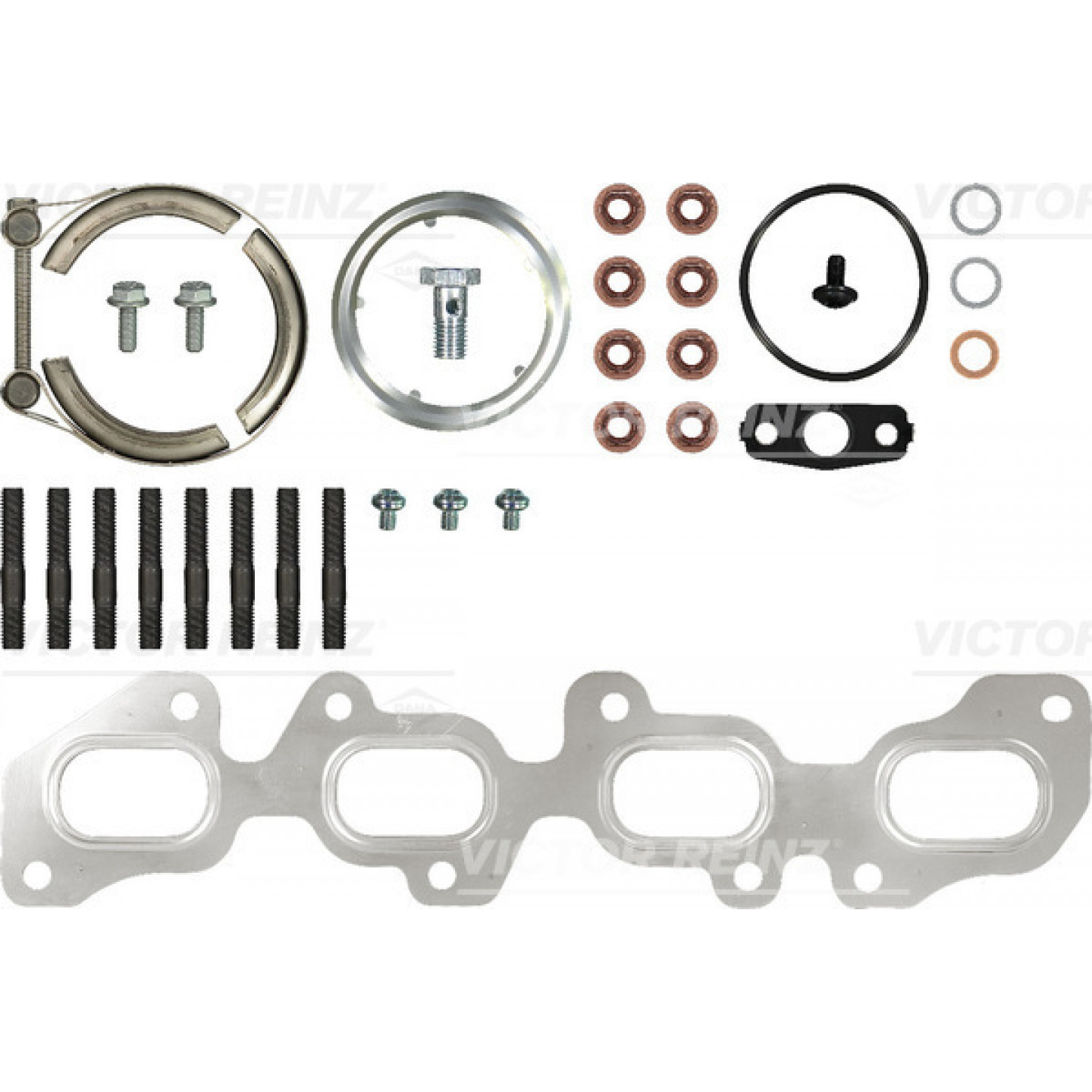 Turbocharger, montageset REINZ 04-10299-01
