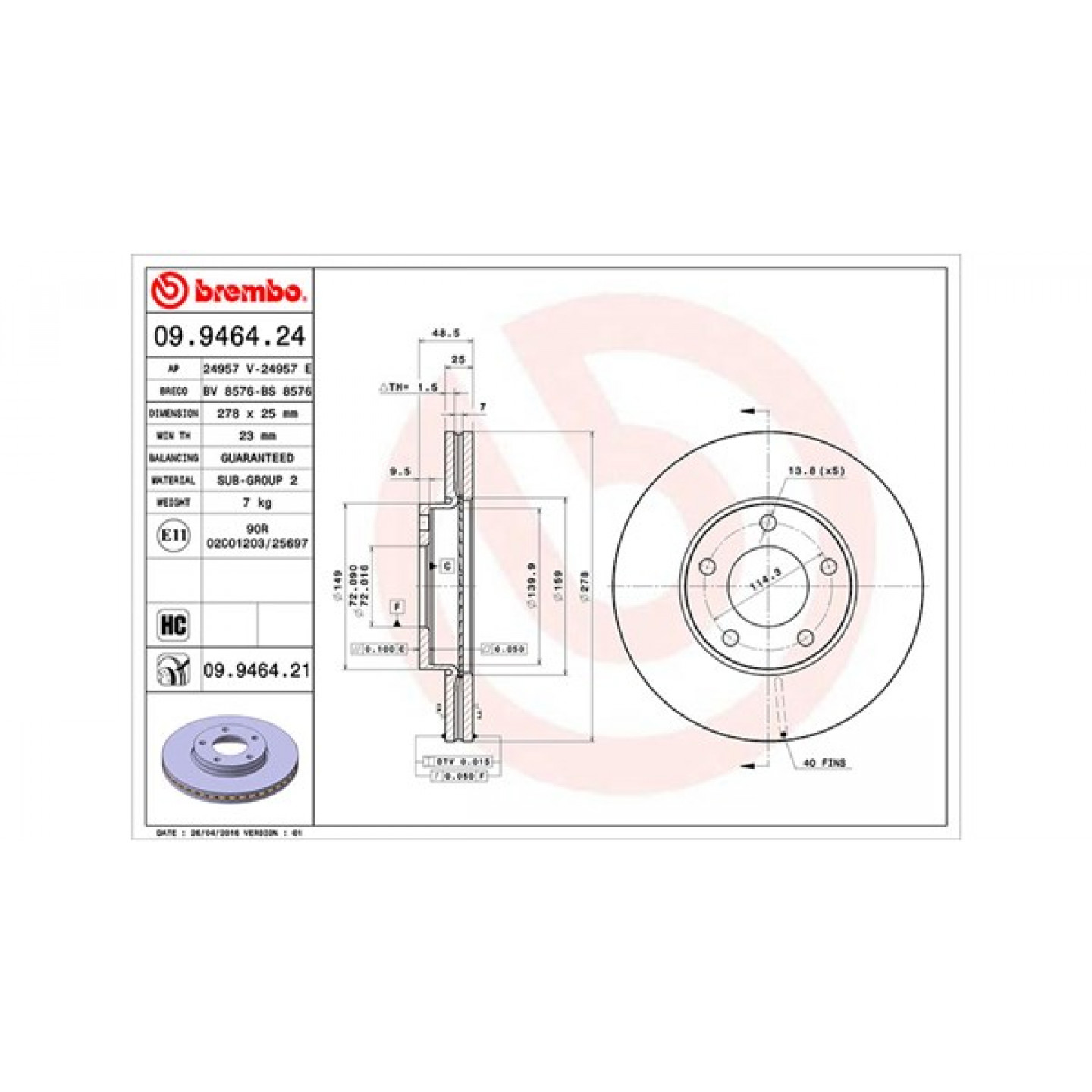Magneti Marelli Remschijf 360406056700