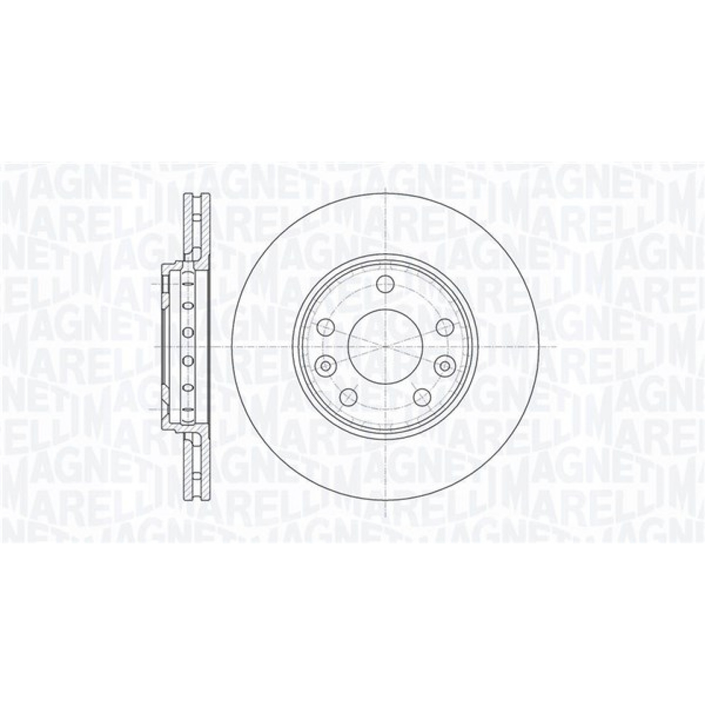 Magneti Marelli Remschijf 361302040110