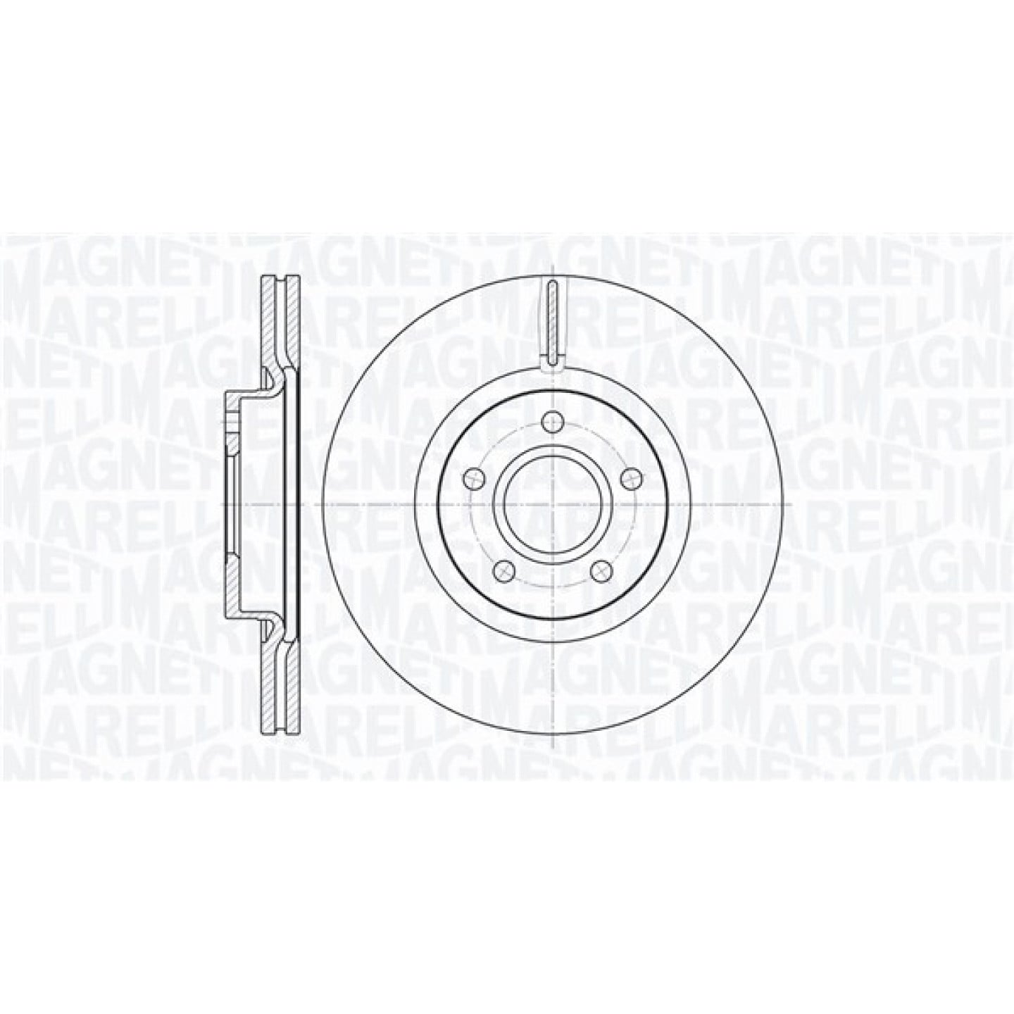 Magneti Marelli Remschijf 361302040134